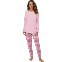Brushed Sweater Knit Long Sleeve Pajama Set
