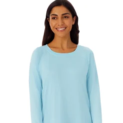 Brushed Sweater Knit Long Sleeve Pajama Set