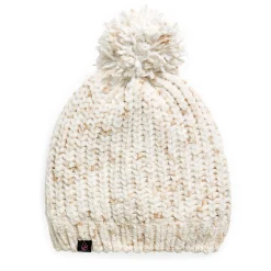Chenille Beanie with Pom