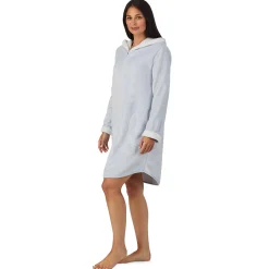 Chenille Zip Robe with Hood