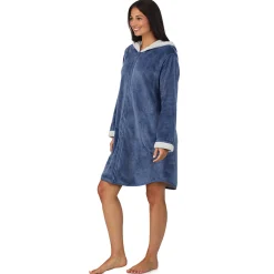 Chenille Zip Robe with Hood