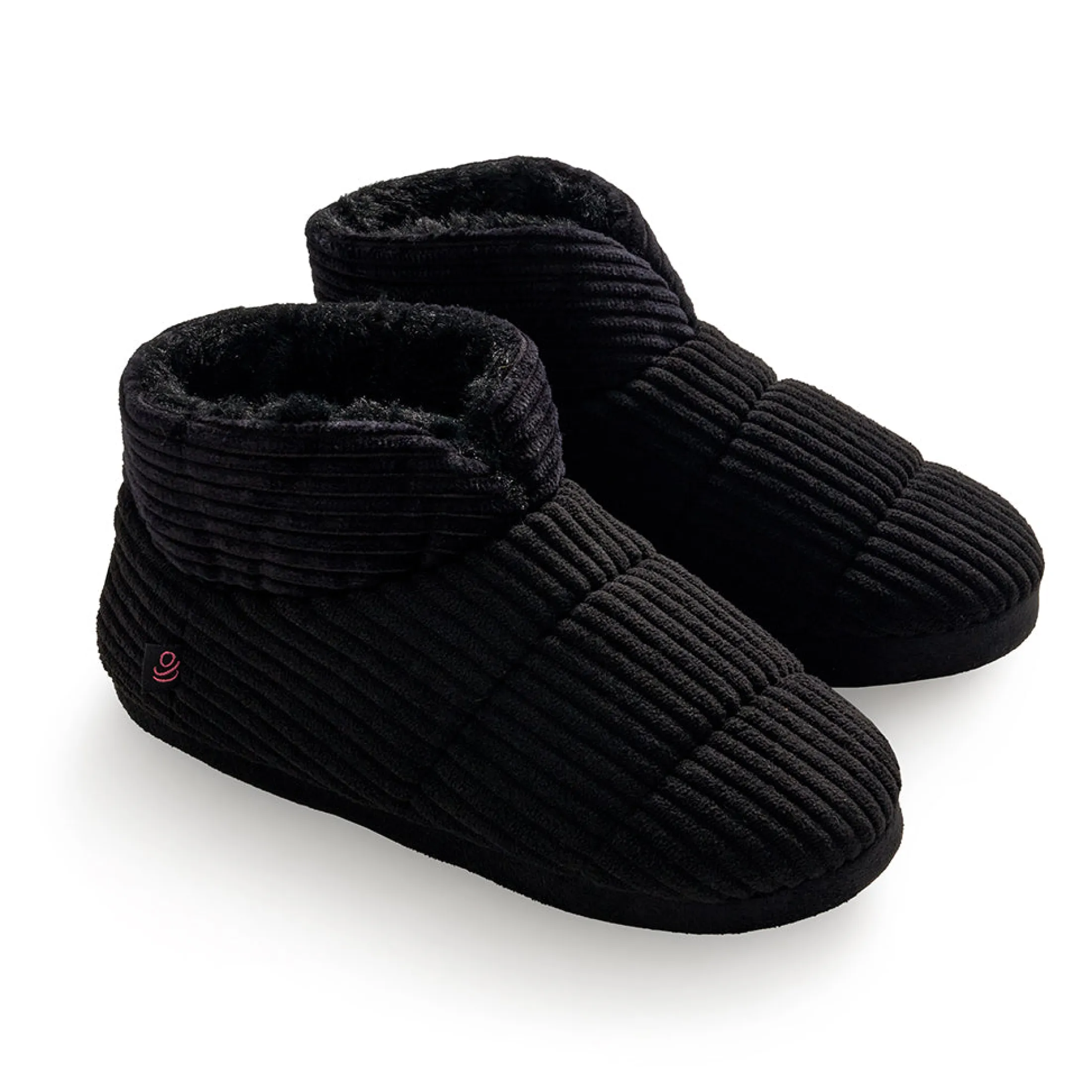 Corduroy Puff Bootie Slipper