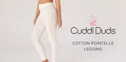 Cotton Pointelle Legging