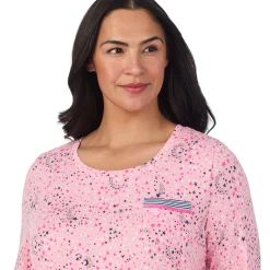 Cotton Rich Long Sleeve Sleepshirt PLUS