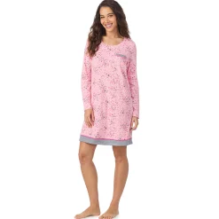 Cotton Rich Long Sleeve Sleepshirt