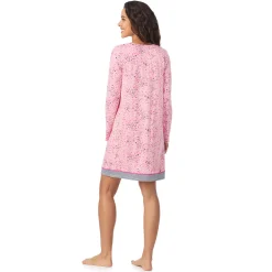 Cotton Rich Long Sleeve Sleepshirt