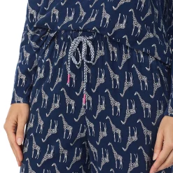 Cotton Rich Long Sleeve Top with Pant Pajama Set