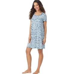 Cotton Rich Short Sleeve Sleepshirt