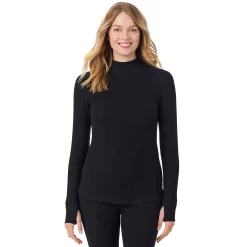 Cozy Stretch Thermal Long Sleeve Mock Neck