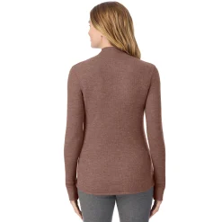 Cozy Stretch Thermal Long Sleeve Mock Neck
