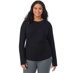 Cozy Stretch Thermal Long Sleeve Crew PLUS