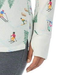 Cozy Stretch Thermal Long Sleeve Crew PLUS