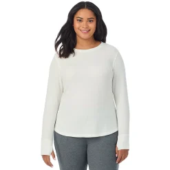 Cozy Stretch Thermal Long Sleeve Crew PLUS