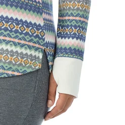 Cozy Stretch Thermal Long Sleeve Crew PLUS