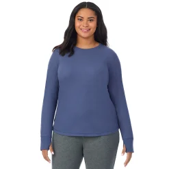 Cozy Stretch Thermal Long Sleeve Crew PLUS