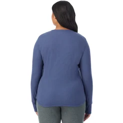Cozy Stretch Thermal Long Sleeve Crew PLUS