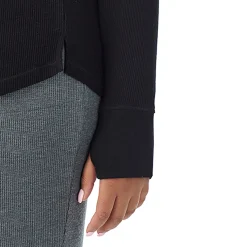 Cozy Stretch Thermal Long Sleeve Crew PLUS