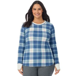 Cozy Stretch Thermal Long Sleeve Crew PLUS