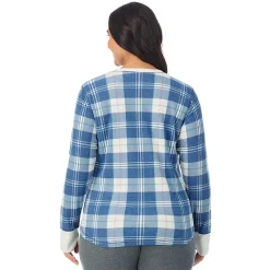 Cozy Stretch Thermal Long Sleeve Crew PLUS