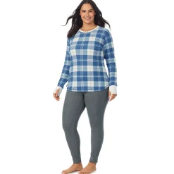 Cozy Stretch Thermal Long Sleeve Crew PLUS
