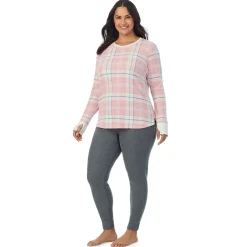 Cozy Stretch Thermal Long Sleeve Crew PLUS