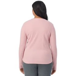Cozy Stretch Thermal Long Sleeve Crew PLUS