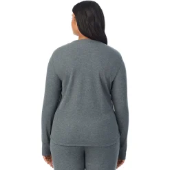 Cozy Stretch Thermal Long Sleeve Crew PLUS