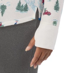 Cozy Stretch Thermal Long Sleeve Crew PLUS