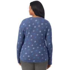 Cozy Stretch Thermal Long Sleeve Crew PLUS