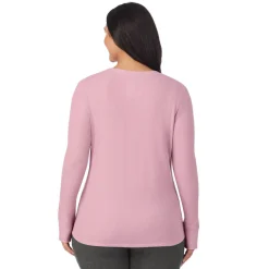 Cozy Stretch Thermal Long Sleeve Crew PLUS