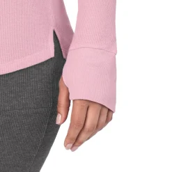 Cozy Stretch Thermal Long Sleeve Crew PLUS