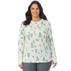 Cozy Stretch Thermal Long Sleeve Crew PLUS