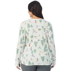 Cozy Stretch Thermal Long Sleeve Crew PLUS