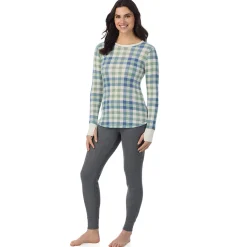 Cozy Stretch Thermal Long Sleeve Crew