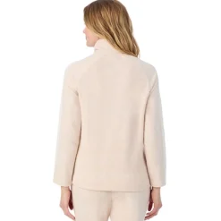 Cuddl Duds x Jennifer Lake Fleecewear with Stretch Half-Zip Pullover