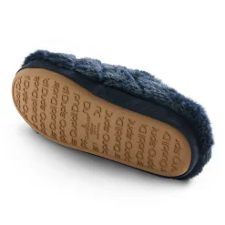Faux Fur Puff Clog Slipper
