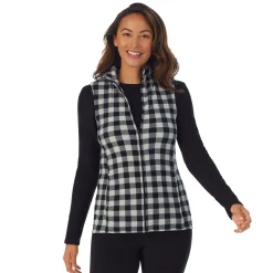 Fleecewear With Stretch Full Zip Vest