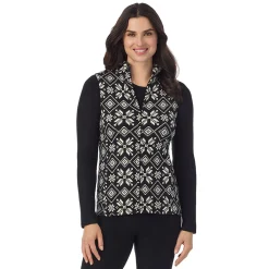 Fleecewear With Stretch Full Zip Vest