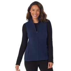 Fleecewear With Stretch Full Zip Vest