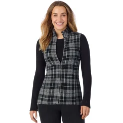 Fleecewear With Stretch Full Zip Vest