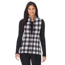 Fleecewear With Stretch Full Zip Vest