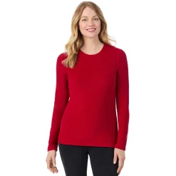 Fleecewear With Stretch Long Sleeve Crew