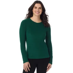 Fleecewear With Stretch Long Sleeve Crew