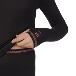 Girls Comfortech Stretch Poly 2 pc. Long Sleeve Crew & Pant Set