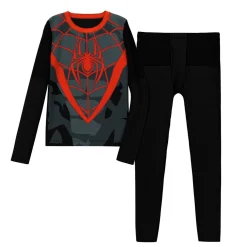 Marvel's Spiderman Boys Stretch Poly 2 pc. Long Sleeve Crew & Pant Set