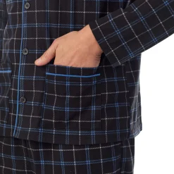 Mens Cozy Lodge Notch Pajama 2-Pc Set