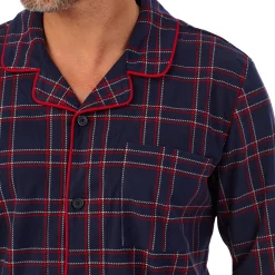 Mens Cozy Lodge Notch Pajama 2-Pc Set