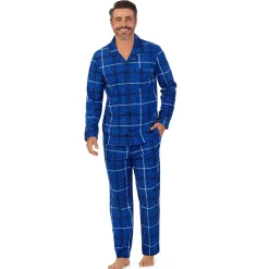 Mens Cozy Lodge Notch Pajama 2-Pc Set