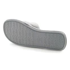 Puffy Velour Slide Slipper