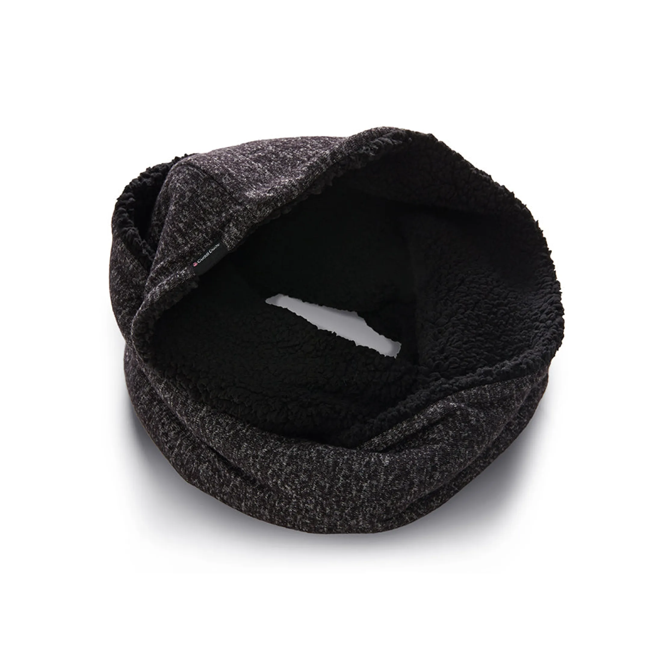 SoftKnit Infinity Scarf with Sherpa